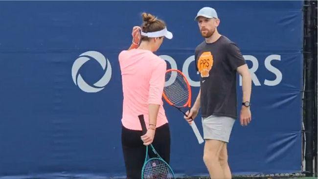 Preparing with her ex: Svitolina returns to British coach after the Olympics