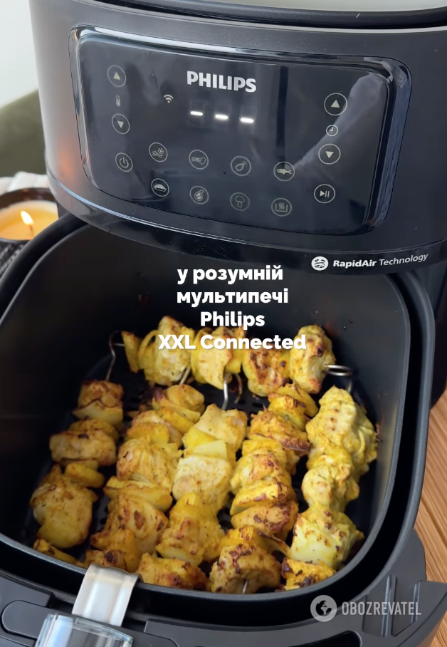 Barbecue in the multicooker.