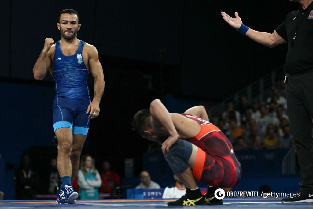 Fantastic!!! Ukrainian wrestler turned the tide of the fight and reached the semifinals of the 2024 Olympics