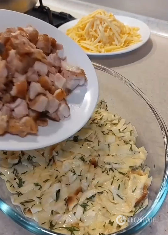 Lazy pita bread casserole for lunch: cooked without hassle