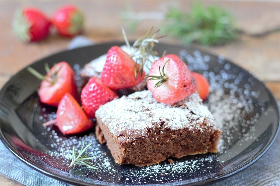 Homemade brownies