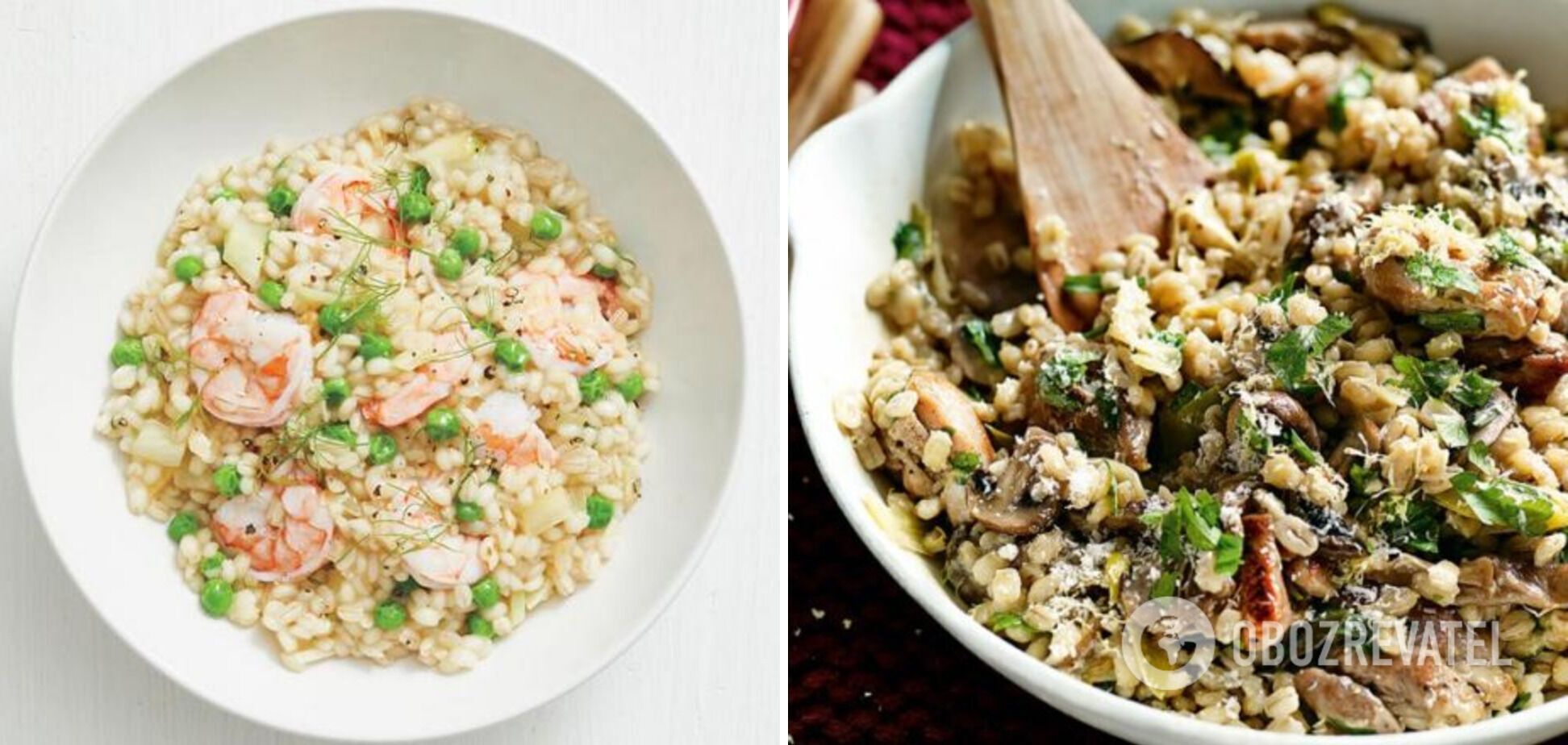 Barley risotto