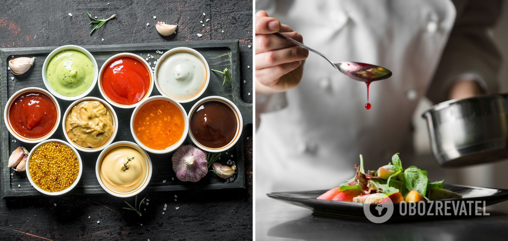 Delicious sauces for chicken