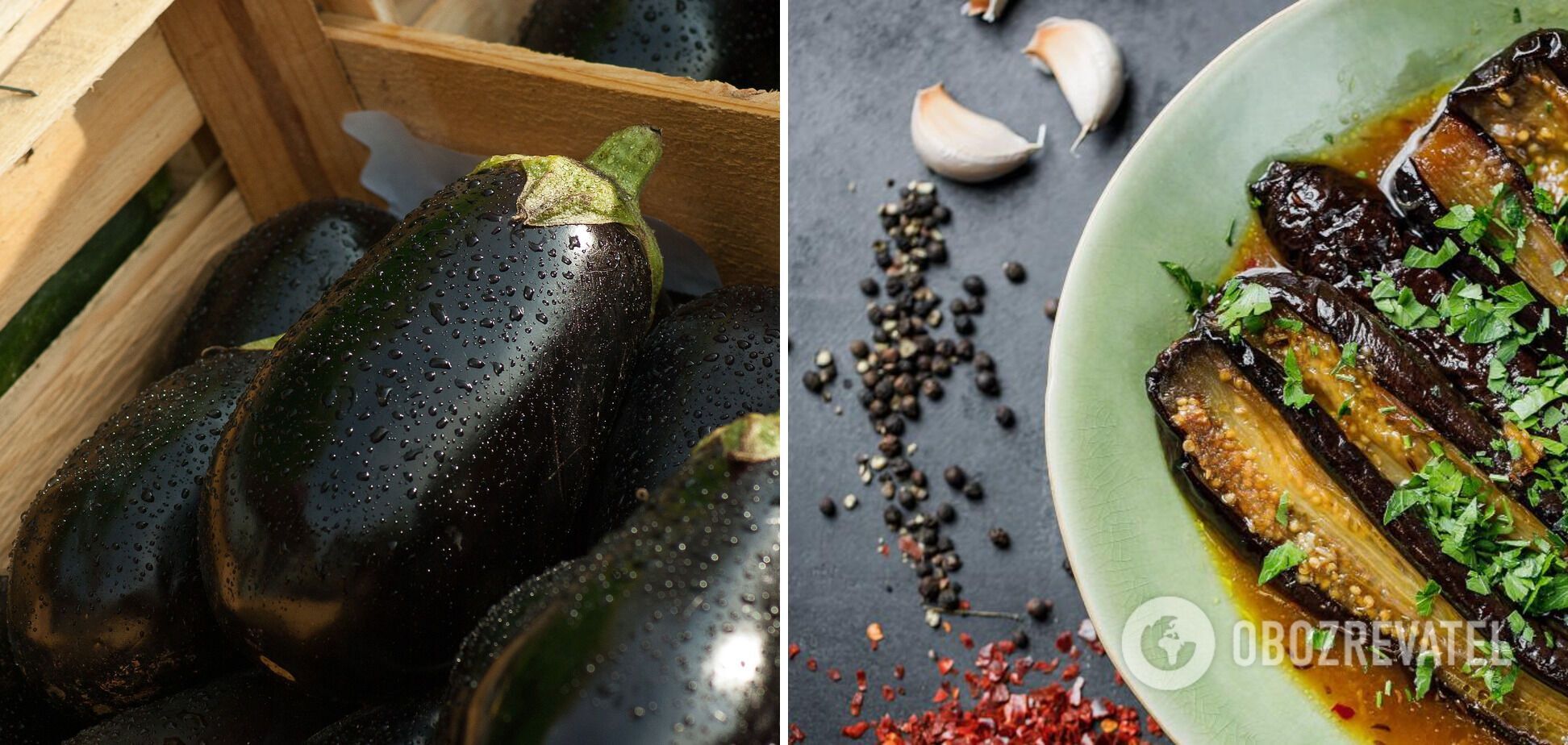 Eggplants should not be stored in the refrigerator