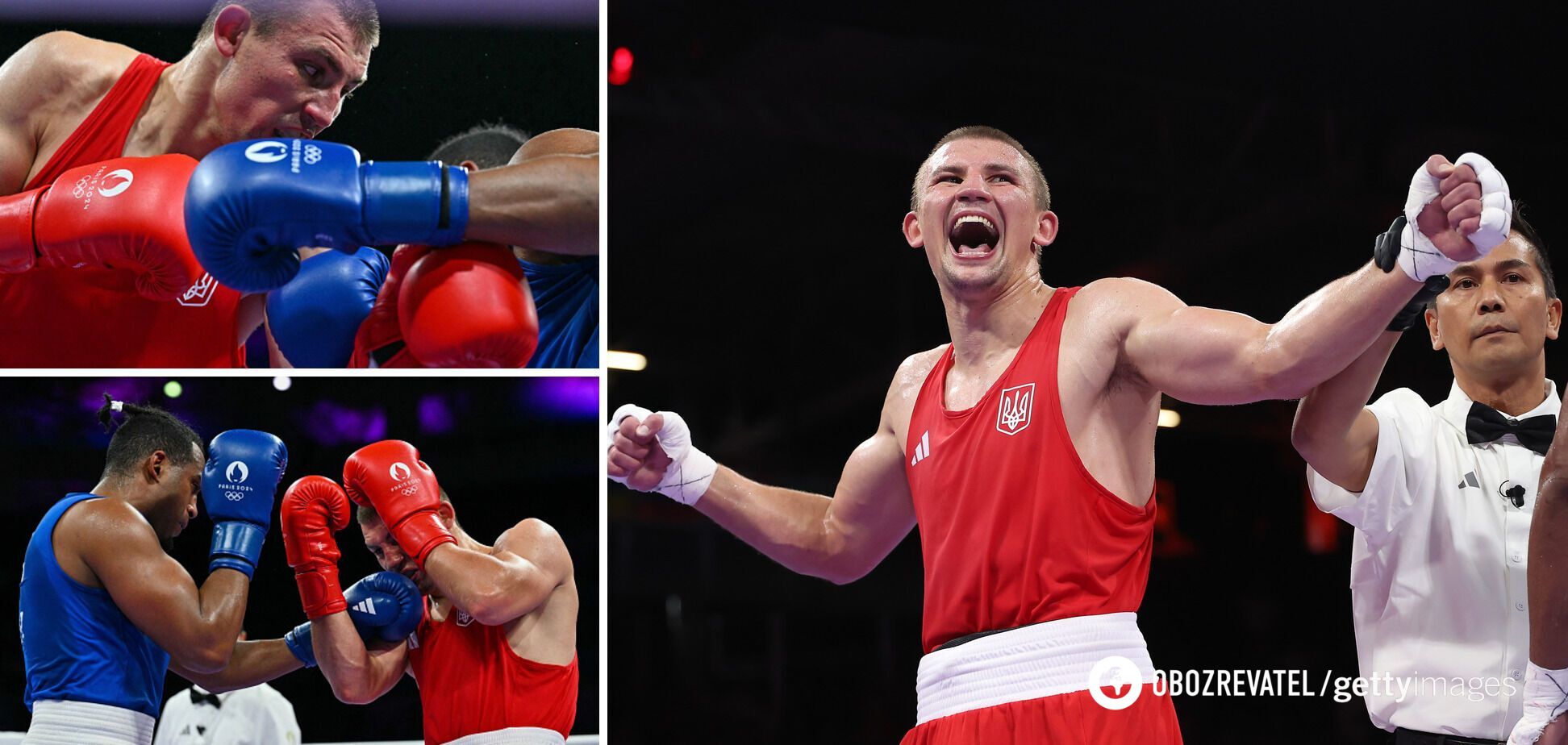 Ukraine won the gold medal at the 2024 Olympics in boxing. Video
