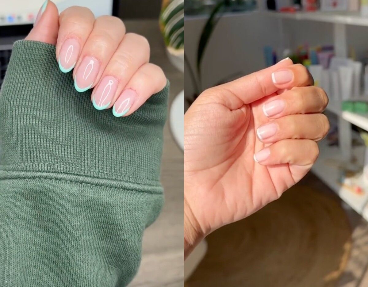 It will never go out of style: Selena Gomez showed a delicate manicure that goes with everything. Photo