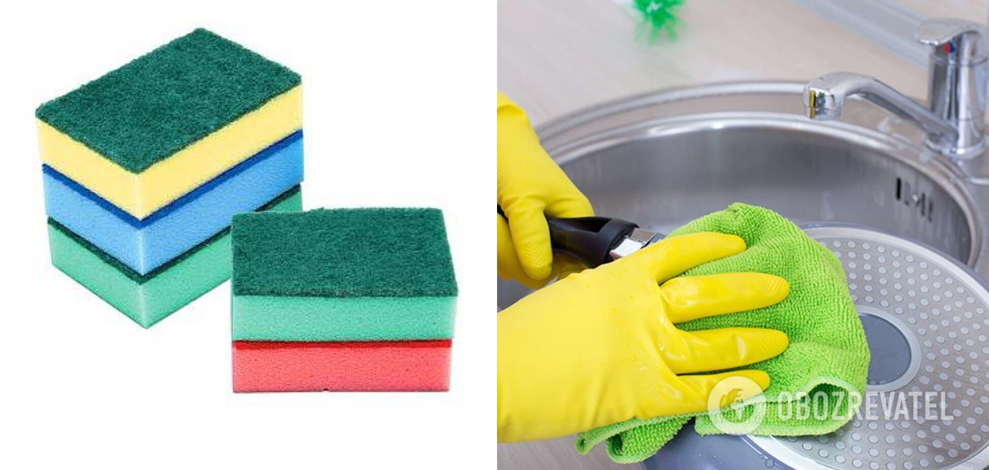 Soft sponges for washing