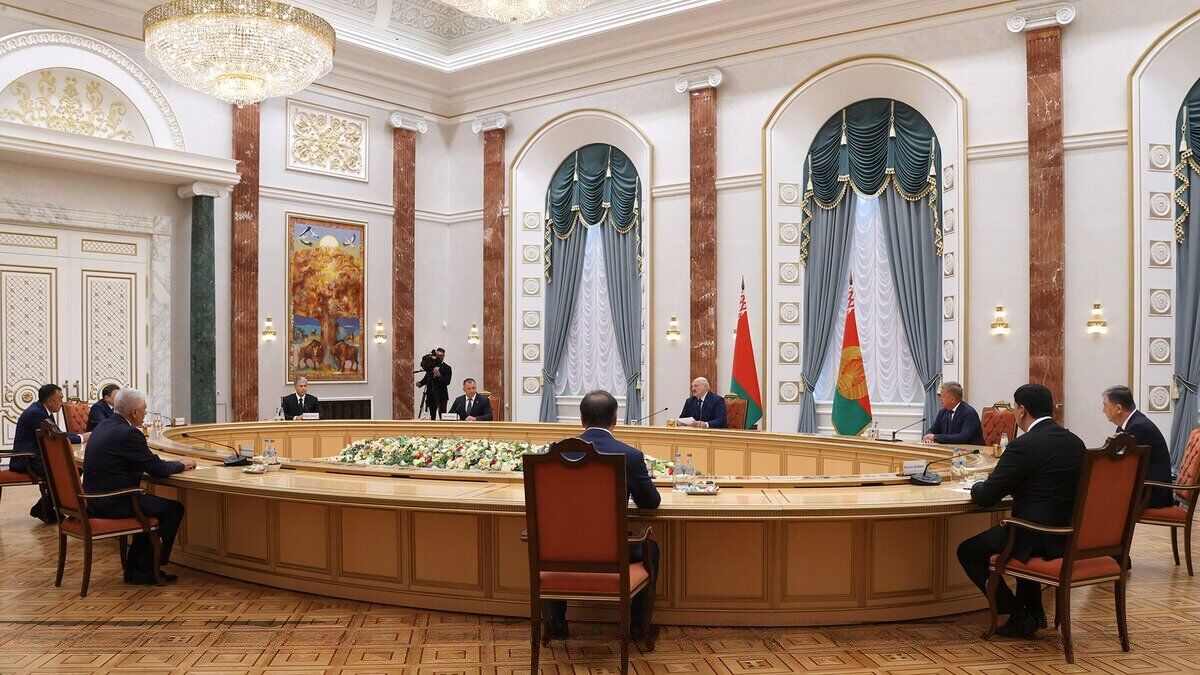 Participants of the Council of Ministers of Internal Affairs of the CIS countries.