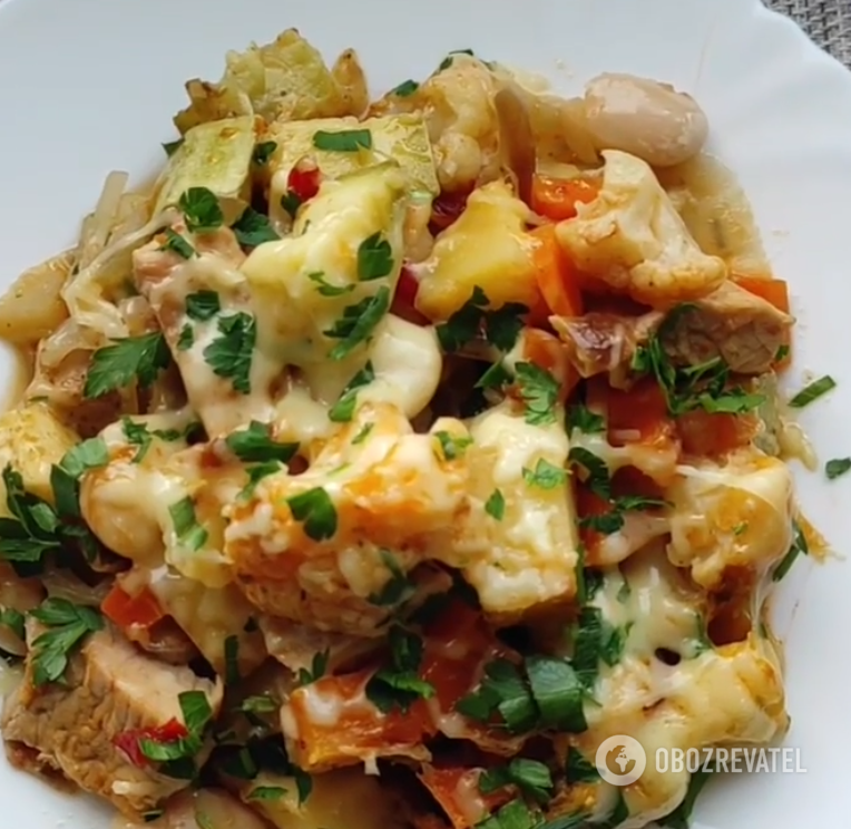What to cook from homemade vegetables for lunch: very satisfying and elementary