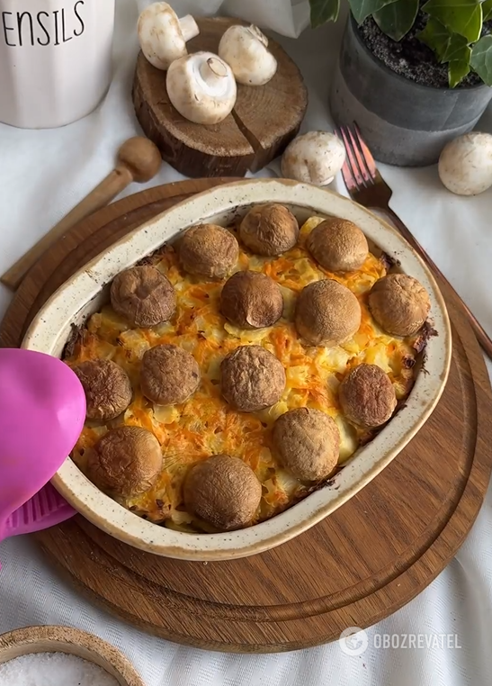Hearty ''Royal'' potatoes in the oven: better than mashed potatoes