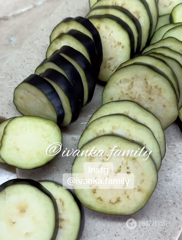 Raw eggplant
