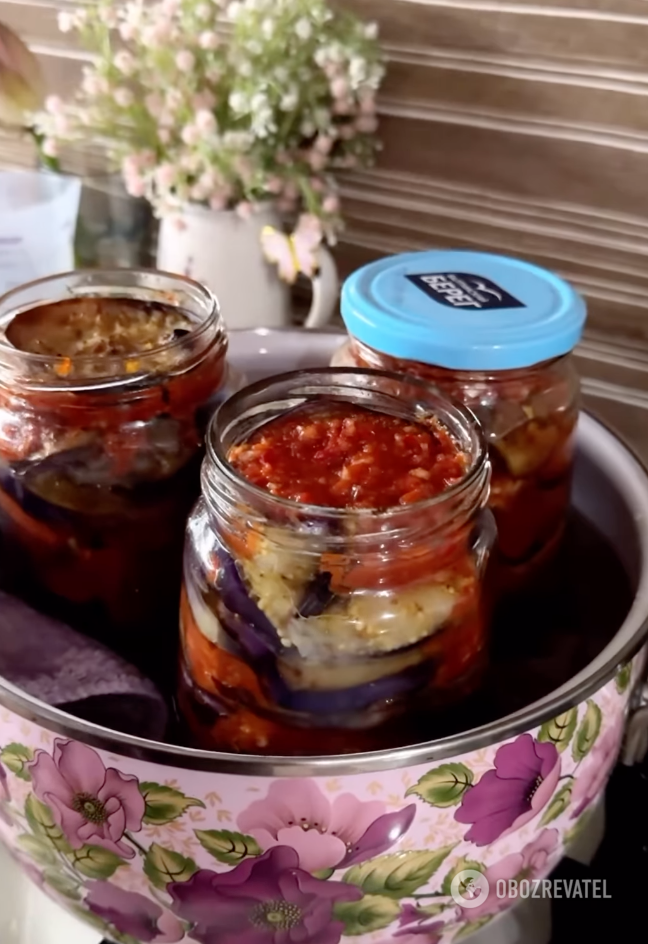 Delicious eggplant with sauce