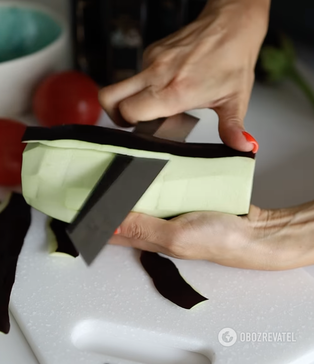 What to cook with healthy eggplant