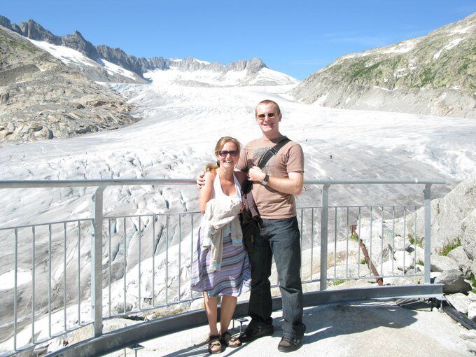 Part of the glacier turned into a lake: the network was struck by photos taken 15 years apart