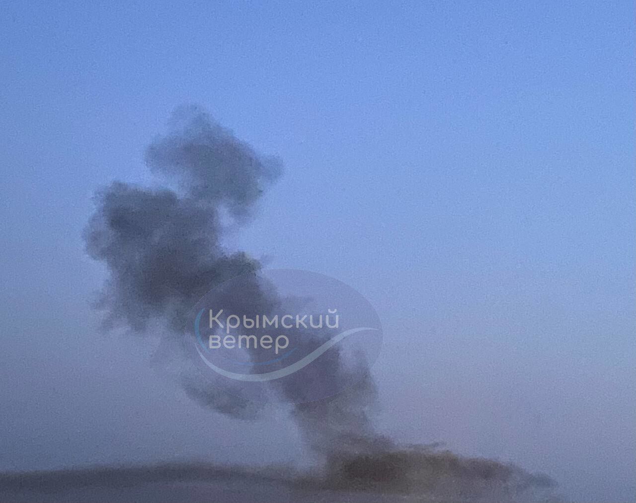 The occupiers claimed a massive attack in Crimea: explosions were heard near the Belbek airfield. Photos and videos