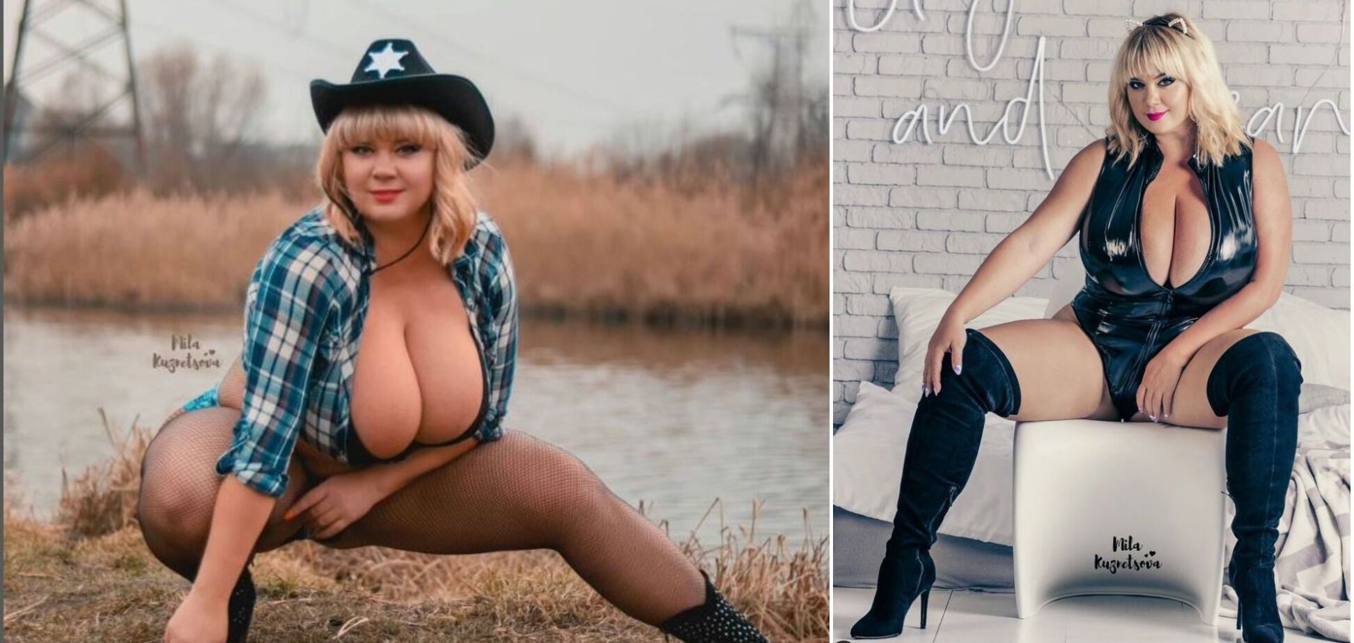 The owner of the largest breasts in Ukraine. What does Mila Kuznetsova earn, how much does she spend and why does she hide her personal life