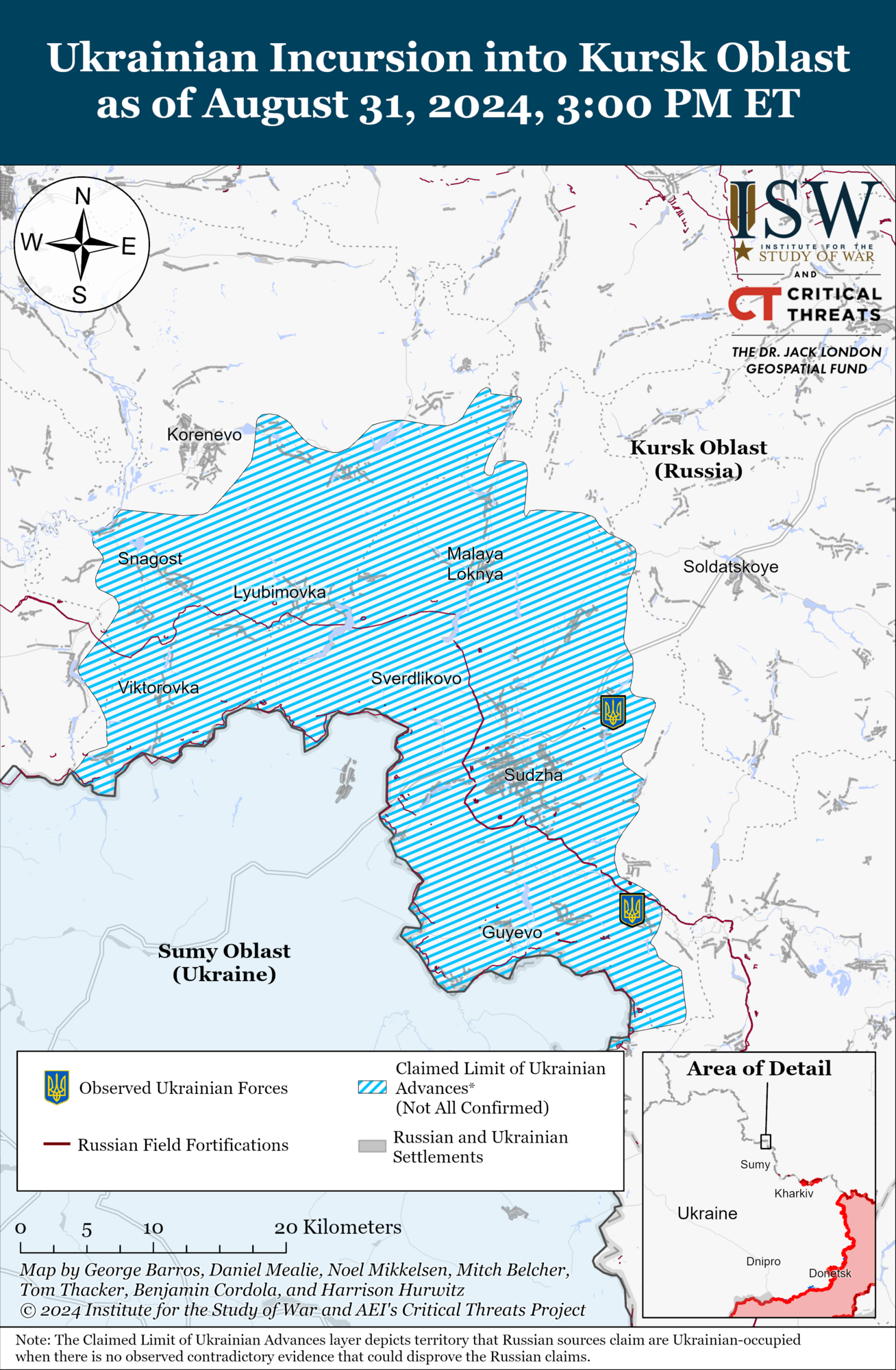 Operational pressure from the Ukrainian Armed Forces is having an impact: Russia sends units from Pokrovske direction to Kursk - ISW