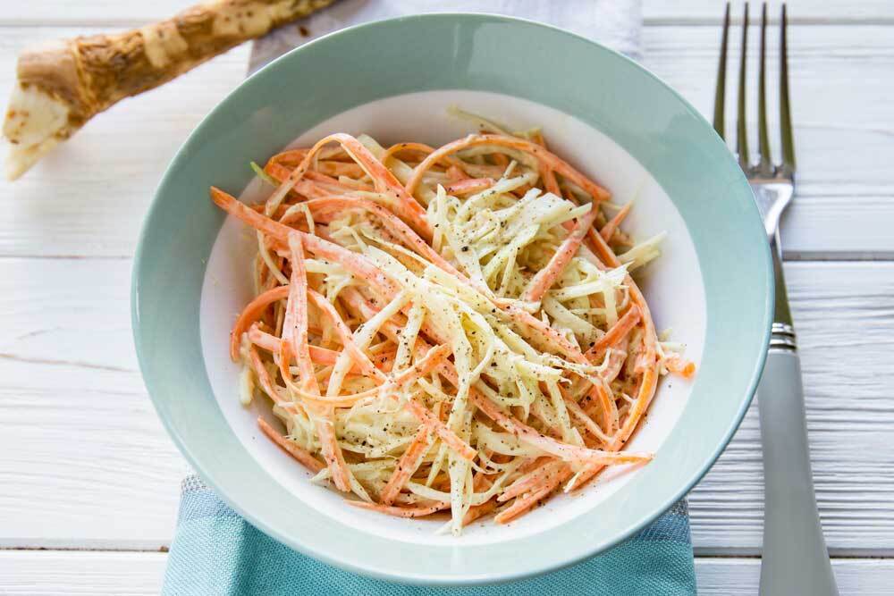 Ready cabbage salad