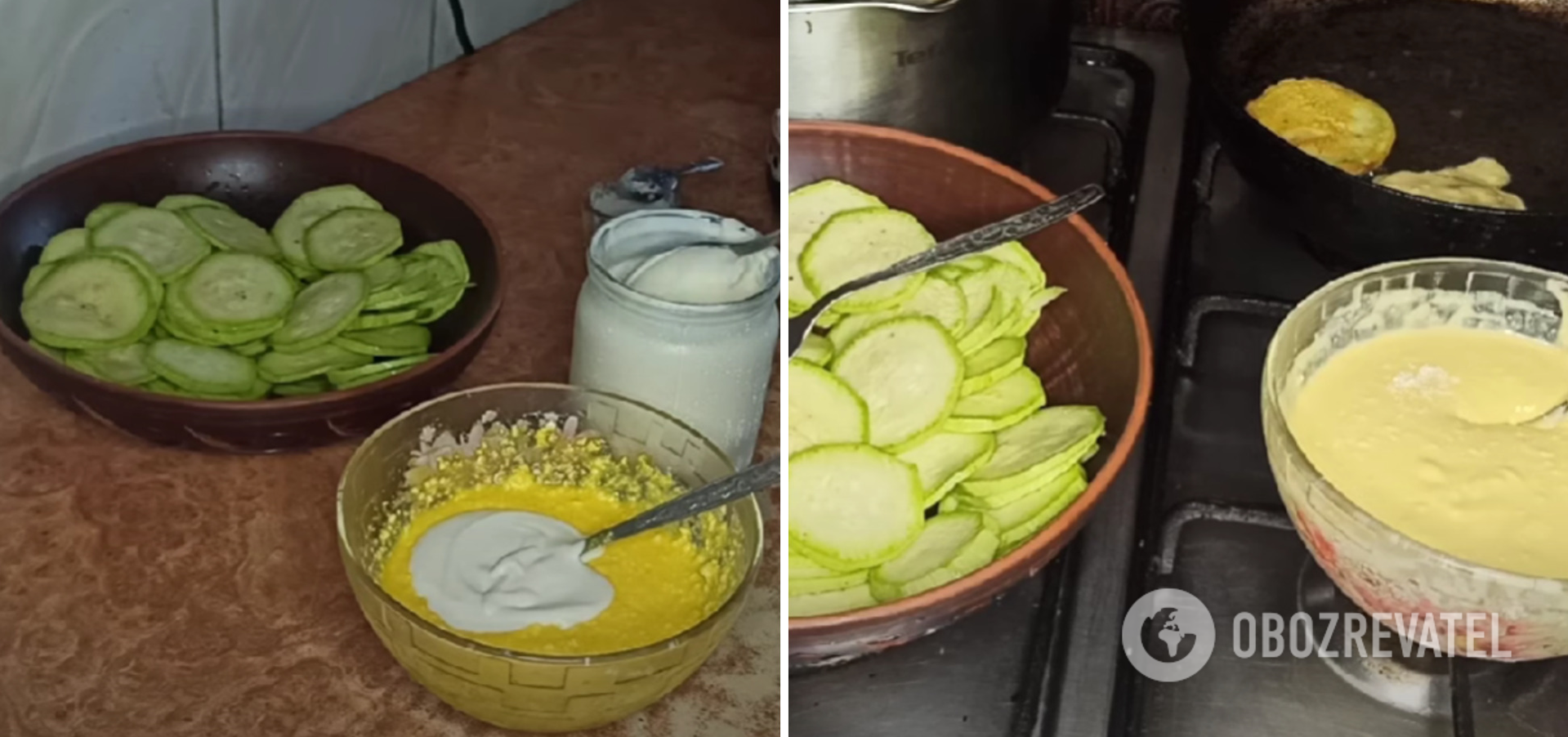 Breading for fried zucchini