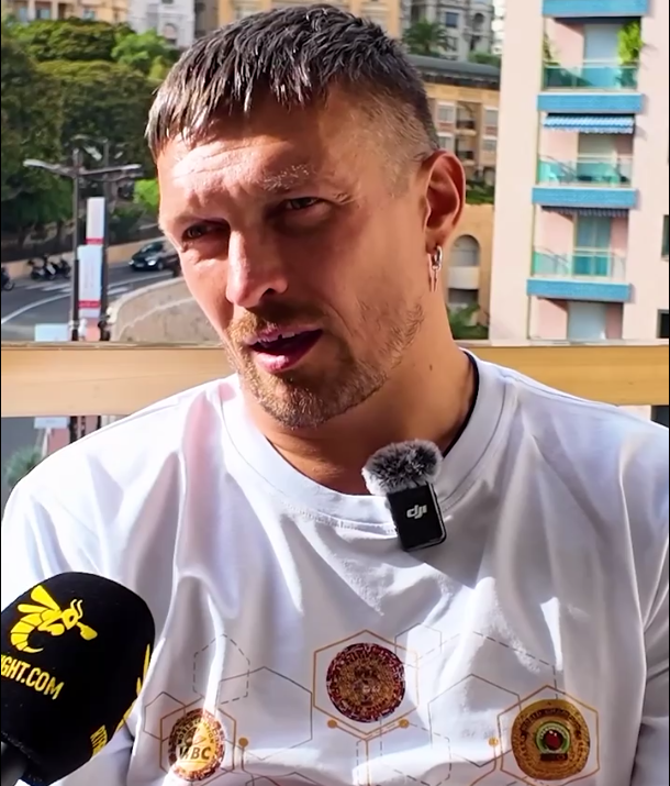 ''I didn't see many things on TV'': Usyk tells what happened in his first fight with Fury