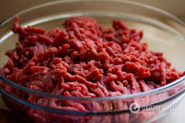 What to make with minced meat.