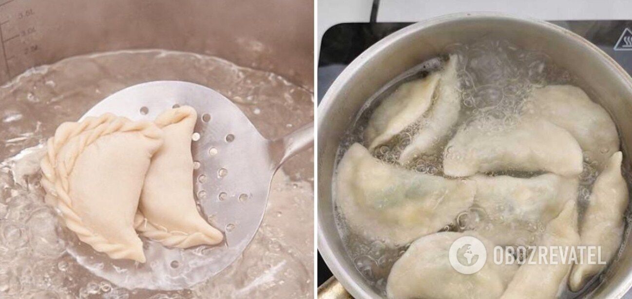 How to cook dumplings correctly so that they do not stick together