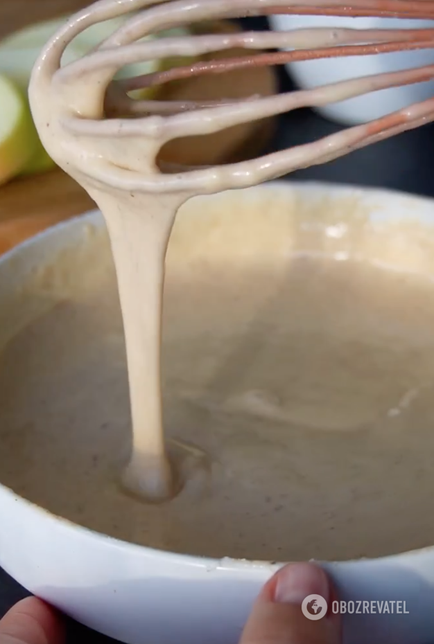 Apple batter