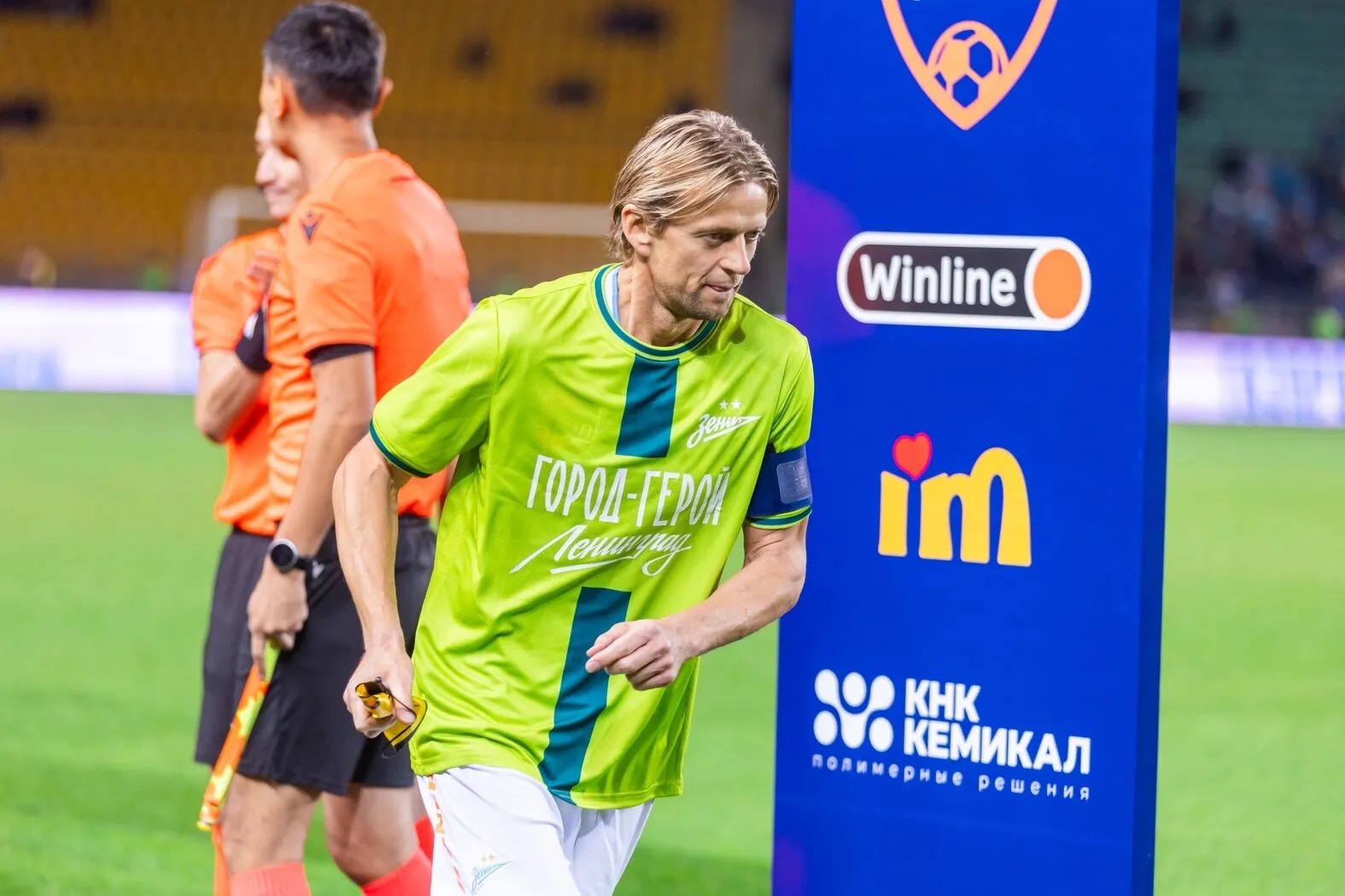 The traitor Tymoshchuk, who sued Ukraine, put on a Hero City of Leningrad shirt and played for Zenit. Photo fact