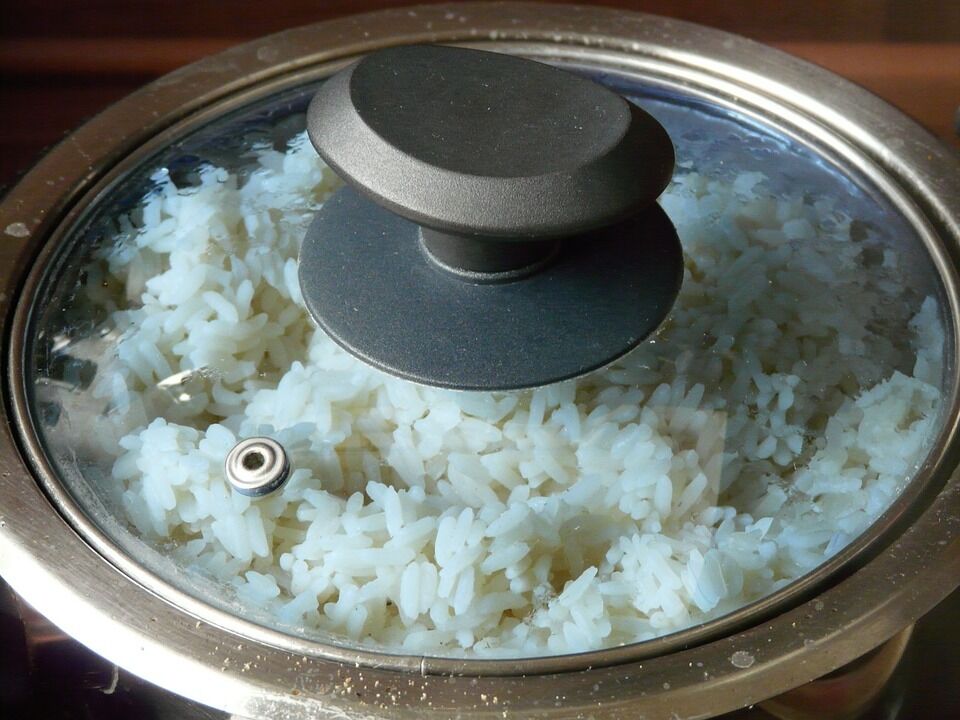 It is best to cook rice in a closed container