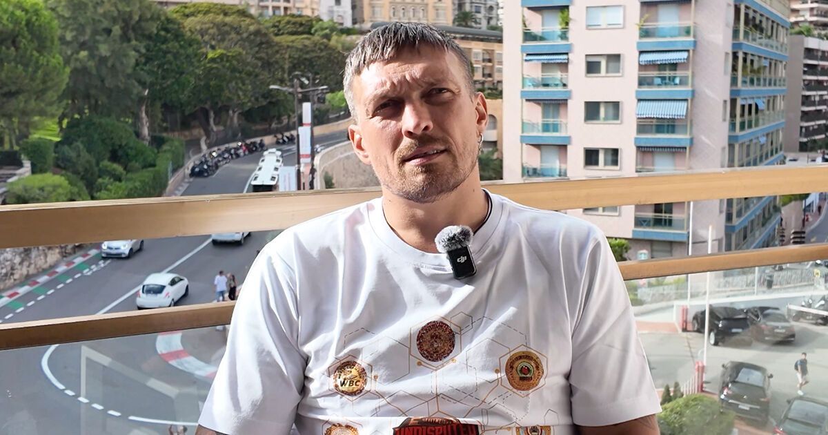 ''If he doesn't box out...'' Usyk categorically spoke about the disruption of the rematch with Fury