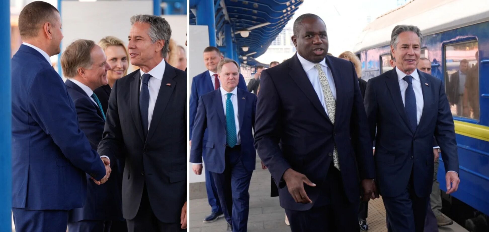 Blinken and British Foreign Secretary arrived in Kyiv for the Crimean Platform summit