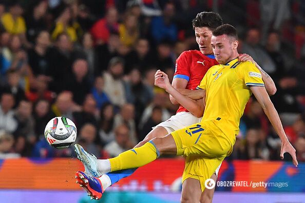 The Ukrainian national team conceded 3 goals and lost the second match in a row in the League of Nations. Video.