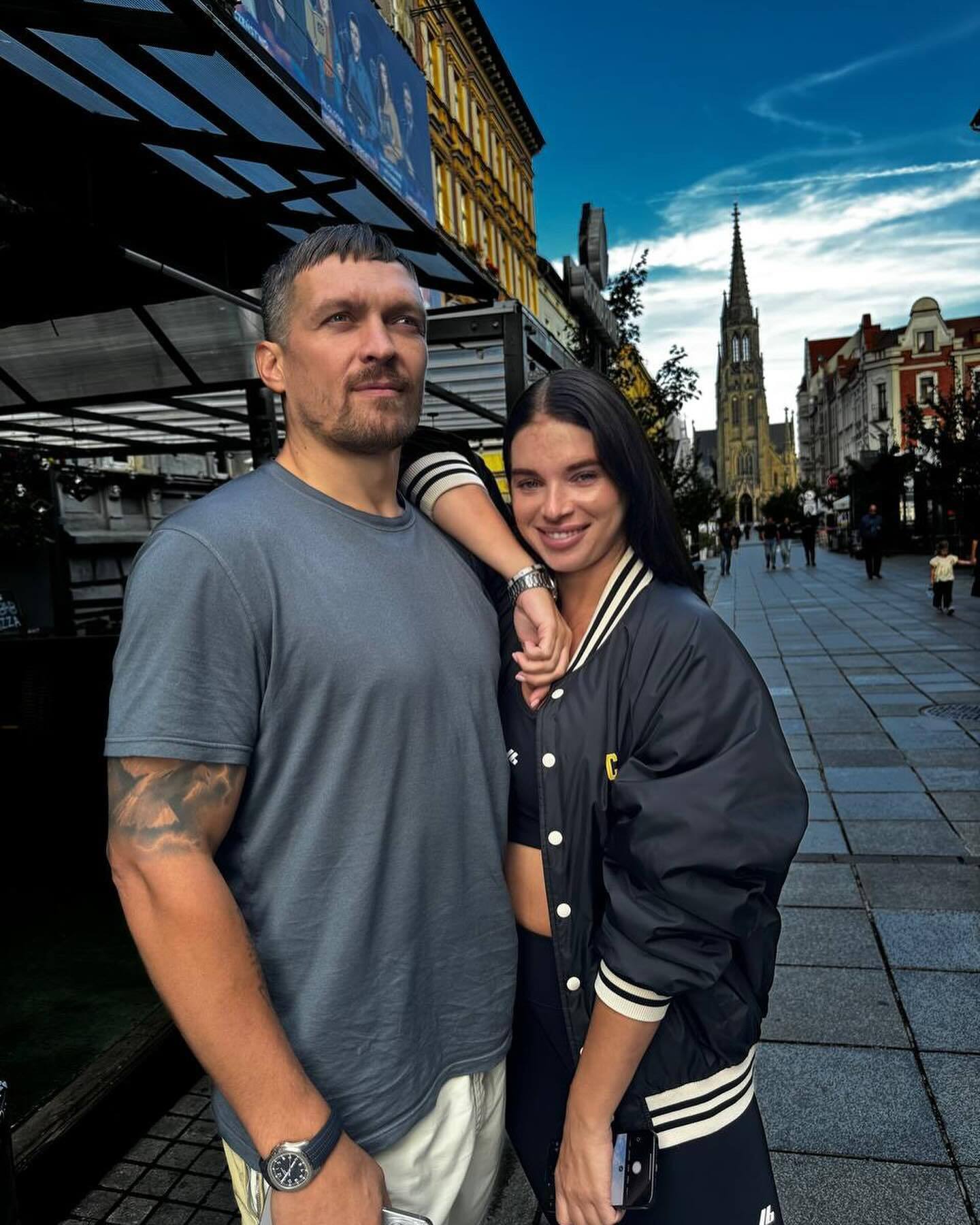 ''Daughter is growing up''. Usyk's wife showed what their daughter looks like now that she's grown up