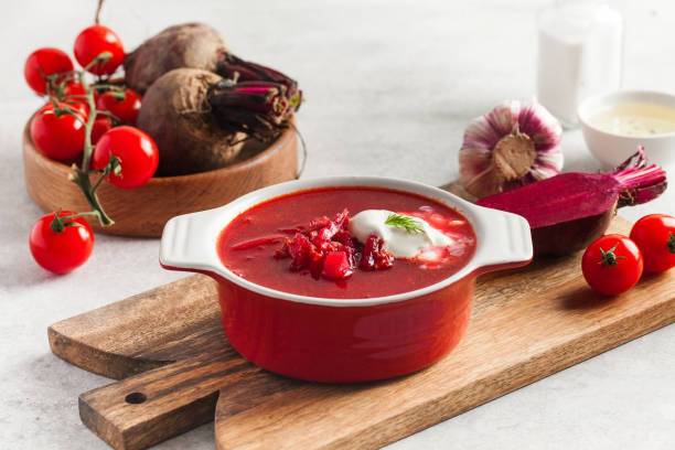 Canned borscht dressing for winter: recipe shared by Yevhen Klopotenko