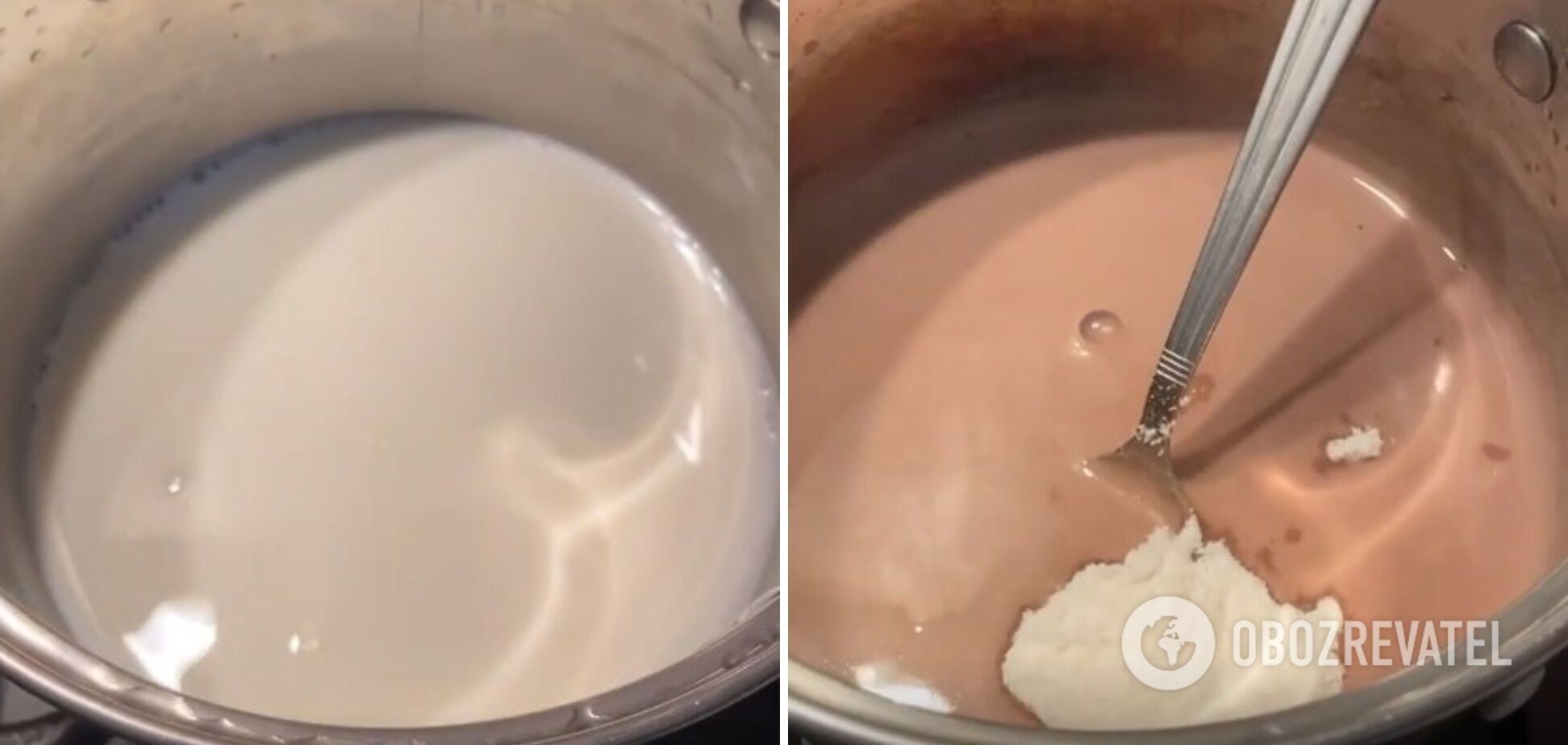 The process of making the dessert