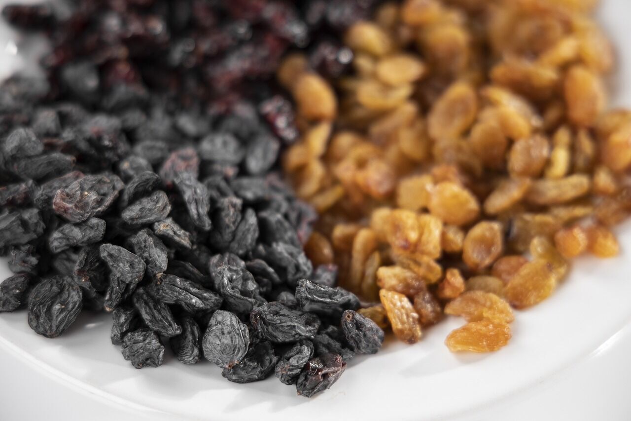 Raisins for a snack