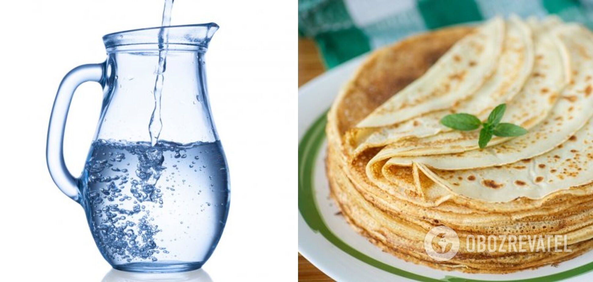 Pancakes on water