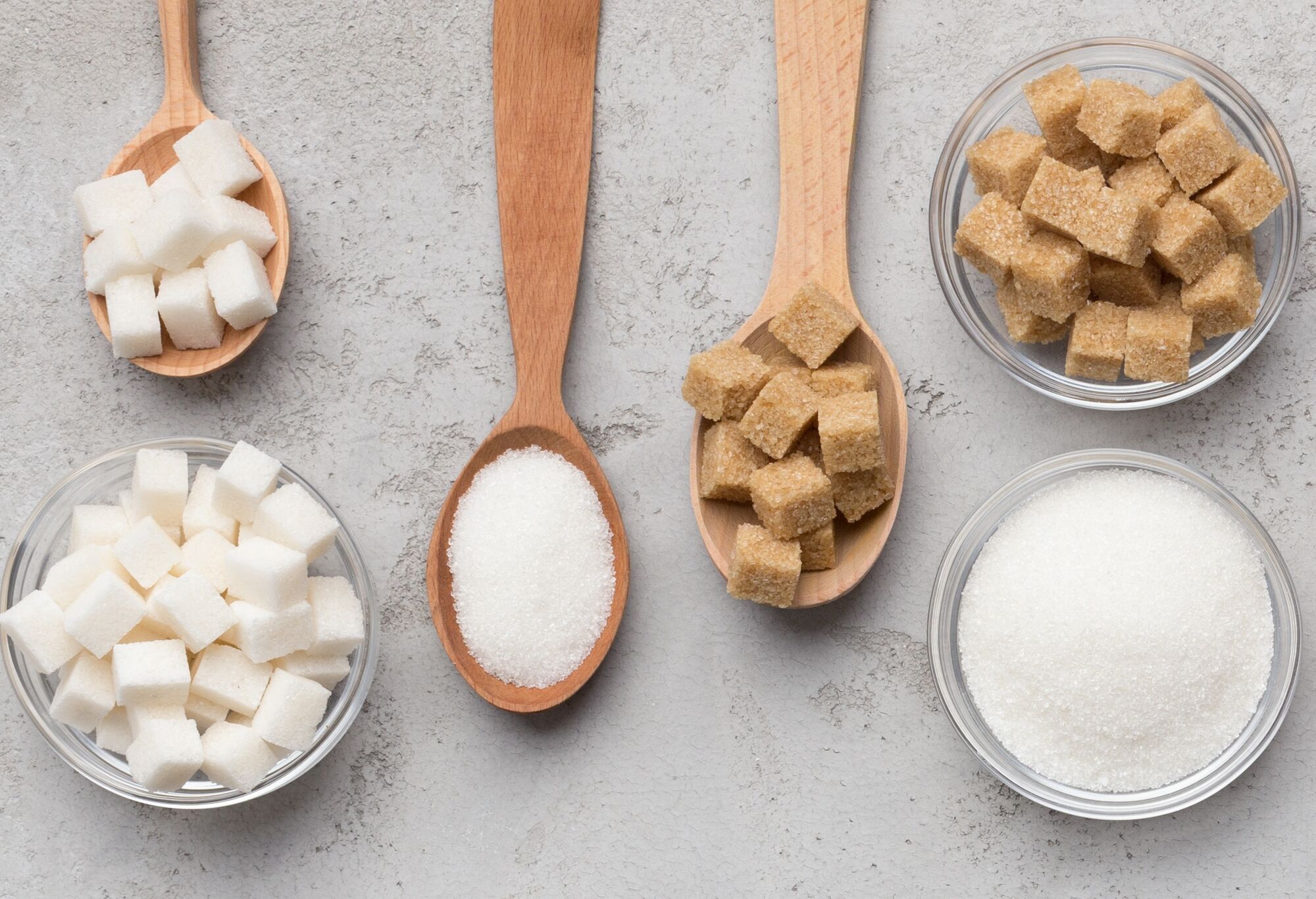 Sucrose, fructose and glucose: what are the differences and how it works