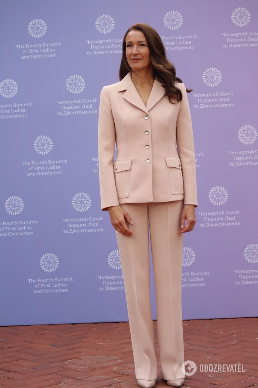 Podkopaeva, Osadcha, first ladies and gentlemen: what the guests of the Fourth Olena Zelenska Summit looked like. Photo.