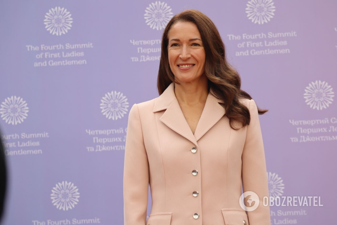 Podkopaeva, Osadcha, first ladies and gentlemen: what the guests of the Fourth Olena Zelenska Summit looked like. Photo.