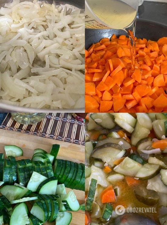 Delicious Nizhyn salad for the winter made from cucumbers, carrots and onions: perfect for porridge, potatoes and pasta