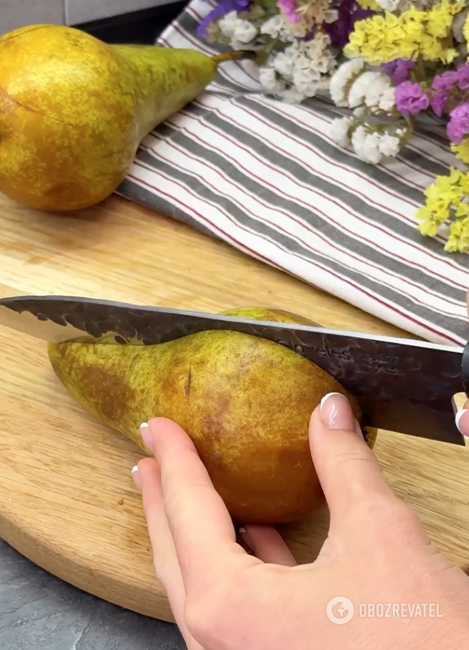 How to bake pears deliciously