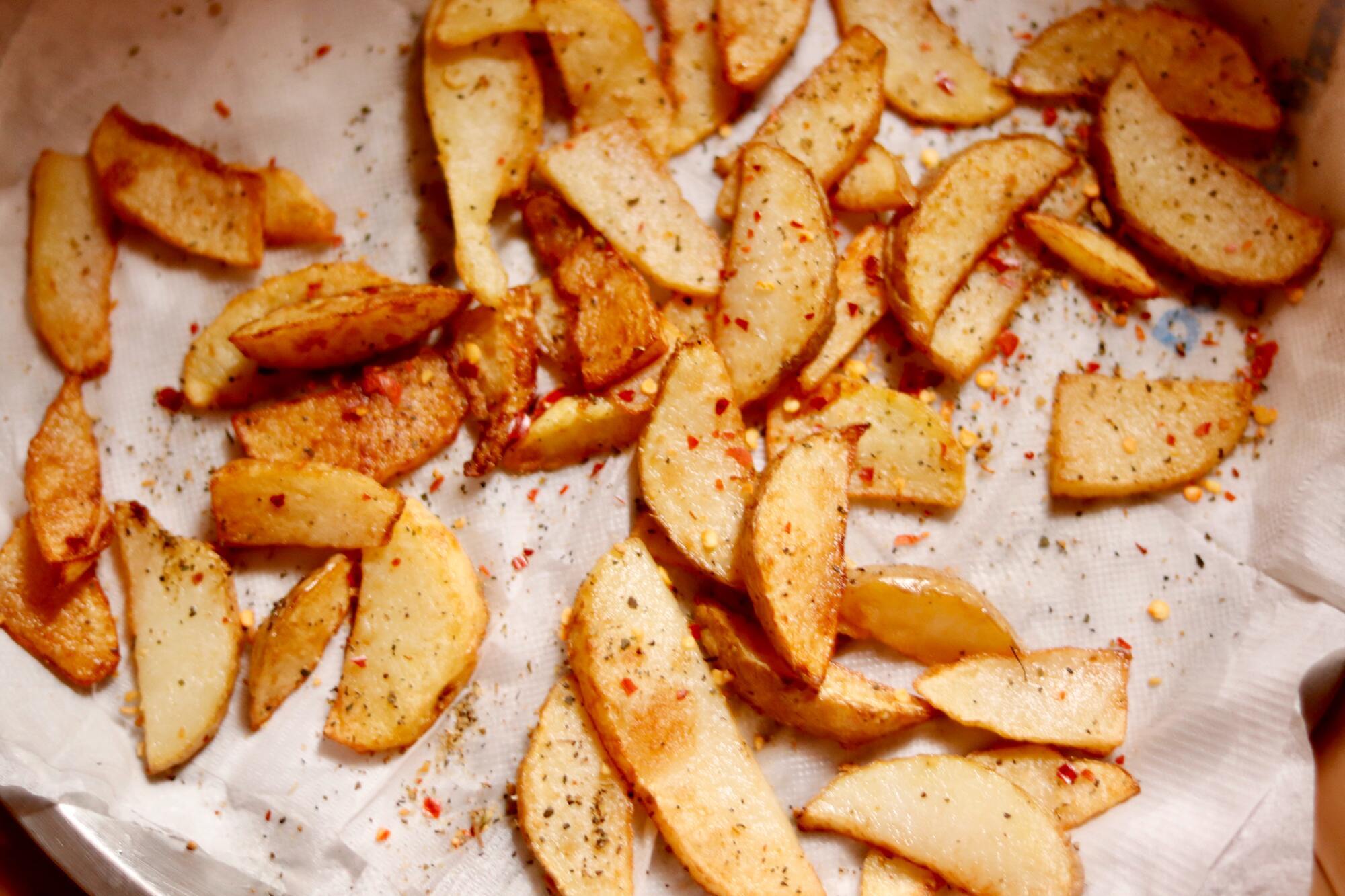 Baked potatoes