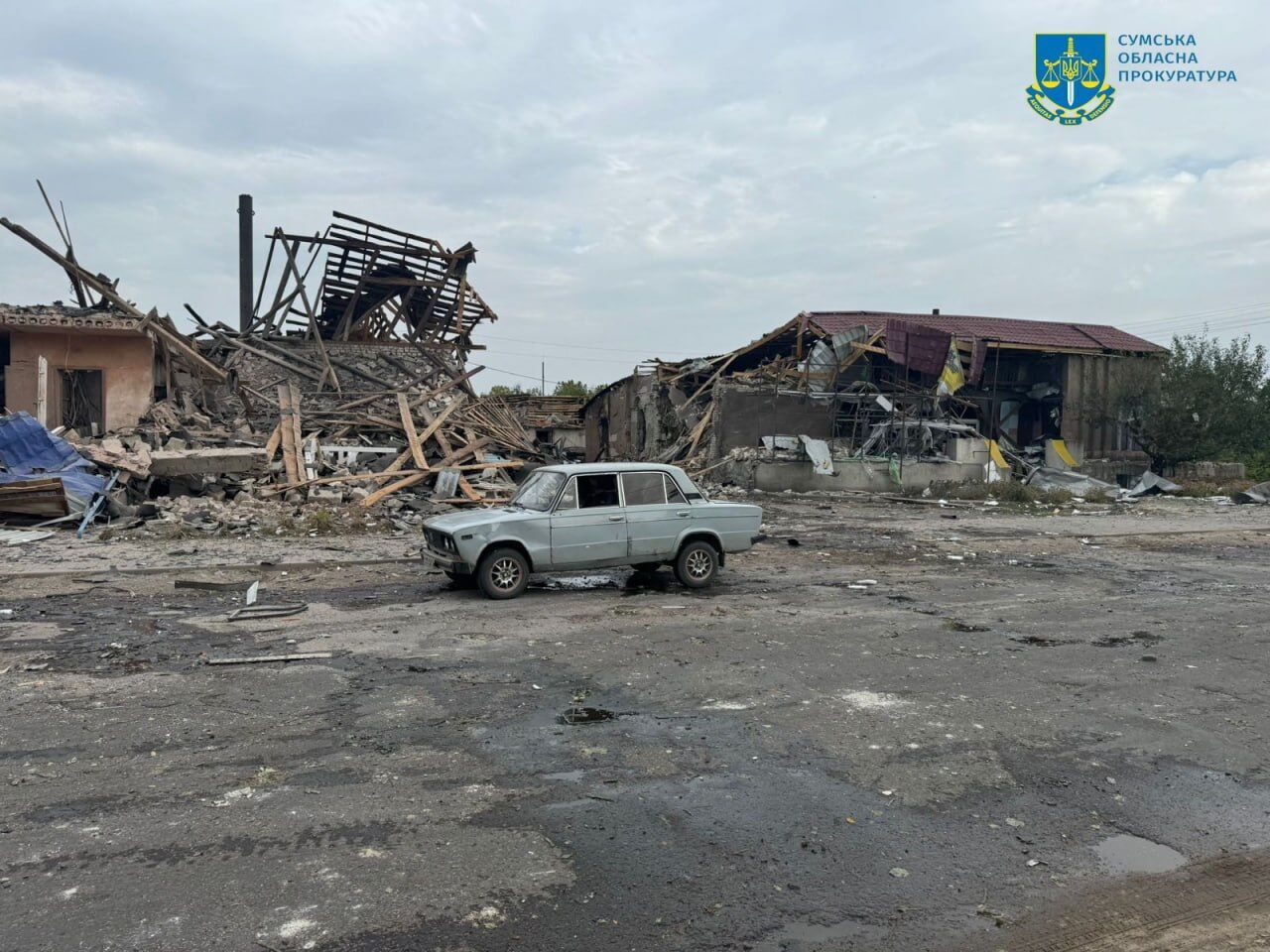 The occupants shell Sumy region with guided bombs: there are dead, a child among the wounded. Photo