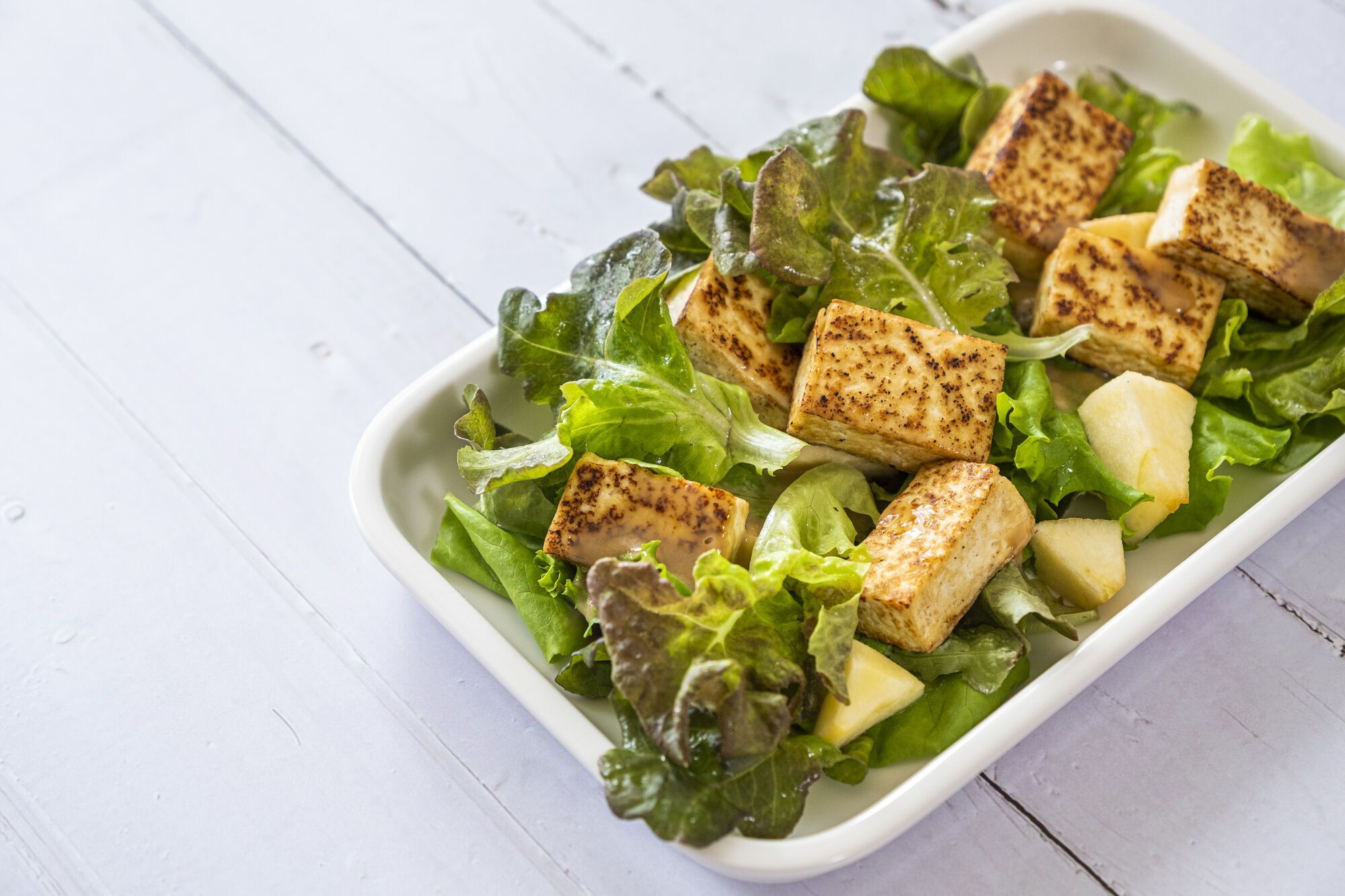 Tofu can also be made on the grill