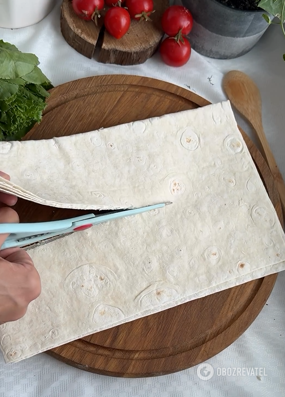 Elementary pita envelopes: cooked in 5 minutes at most