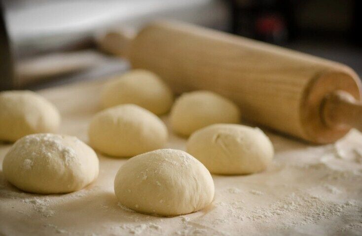 Yeast dough.