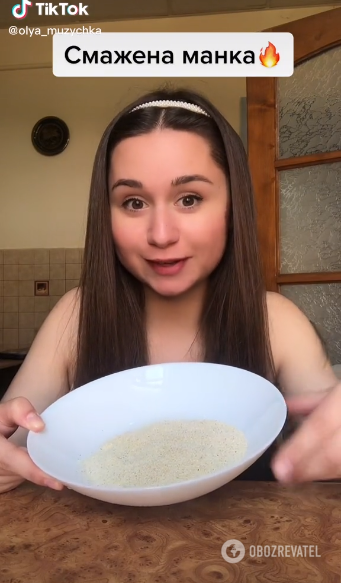 Fried semolina: a recipe that went viral on TikTok