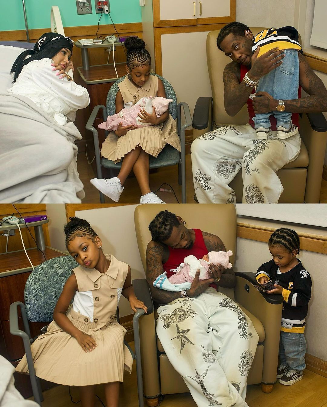 Cardi B gives birth for the third time