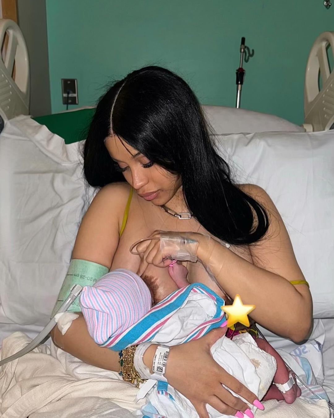 Cardi B gives birth for the third time